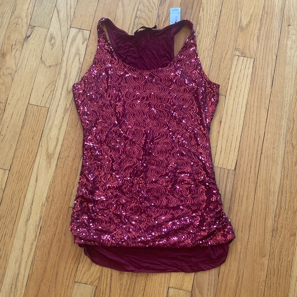 NWT Limited Sequin Tank Size M